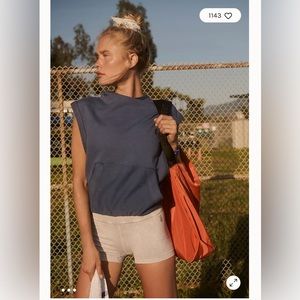 NWT FP Movement Best of Muscle cropped pullover — Large